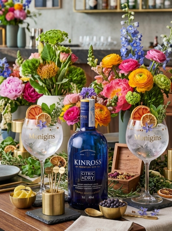 KINROSS CITRIC es una ginebra española