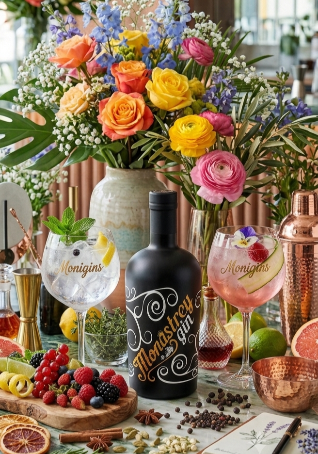 MONASTREY GIN GINEBRA ESPAÑOLA