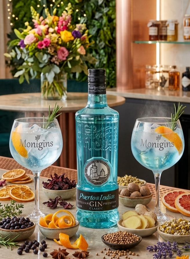 PUERTO DE INDIAS CLASSIC GINEBRA PREMIUM ESDPAÑOLA CON BOTANICOS NATURALES