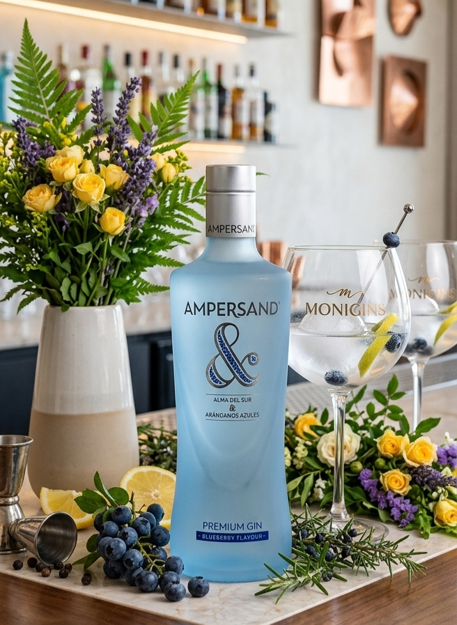 ampersand arandanos azules