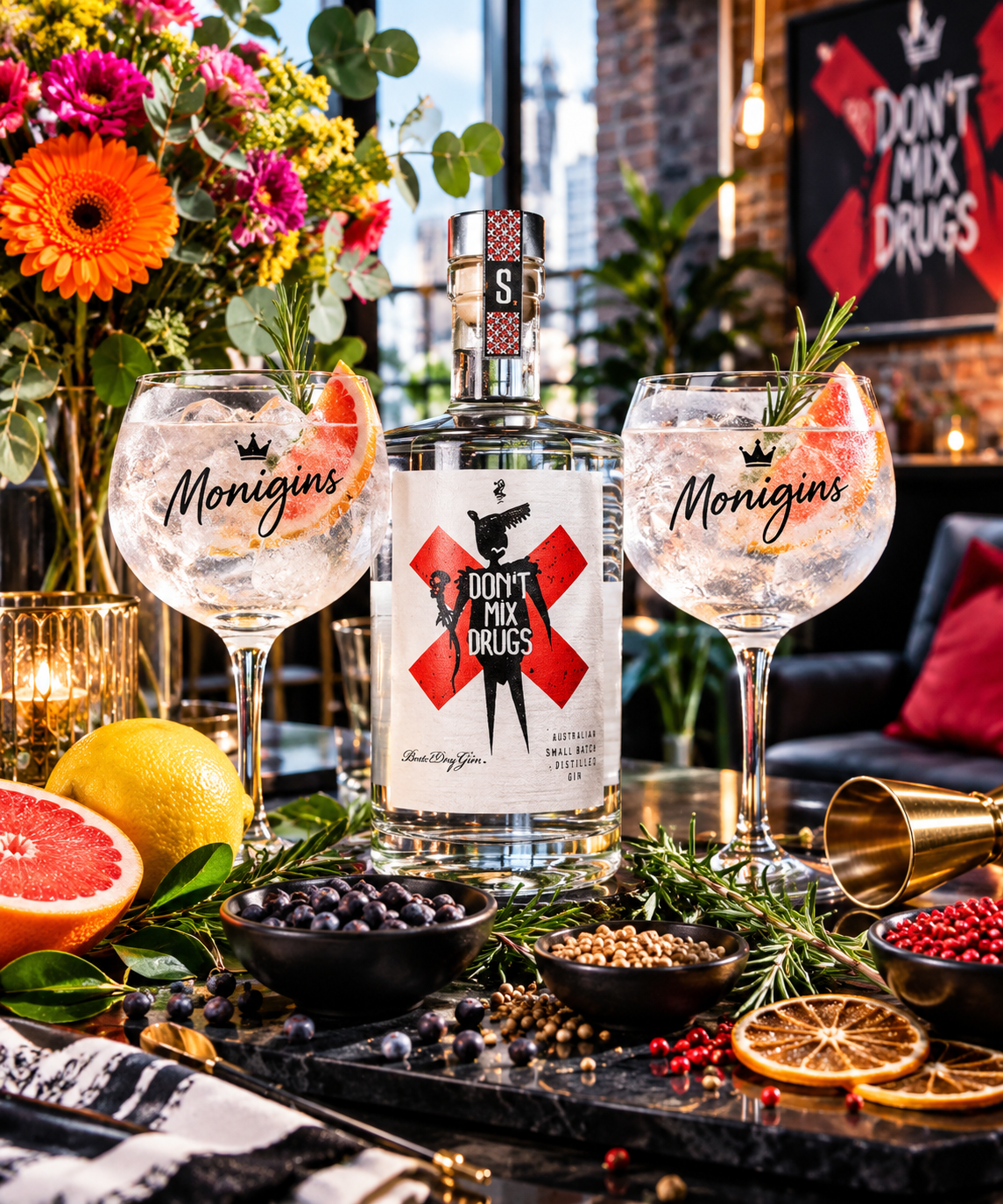 DON´T MIX DRUGS GIN