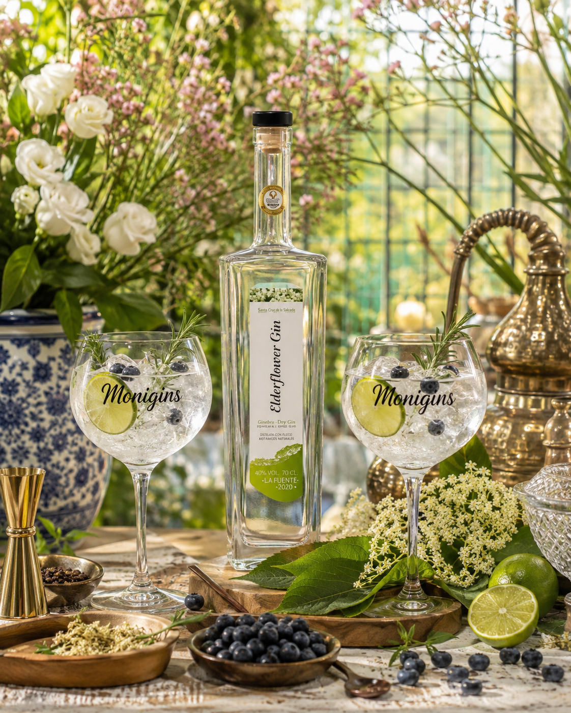 KNOCKEEN HILLS ELDERFLOWER GIN