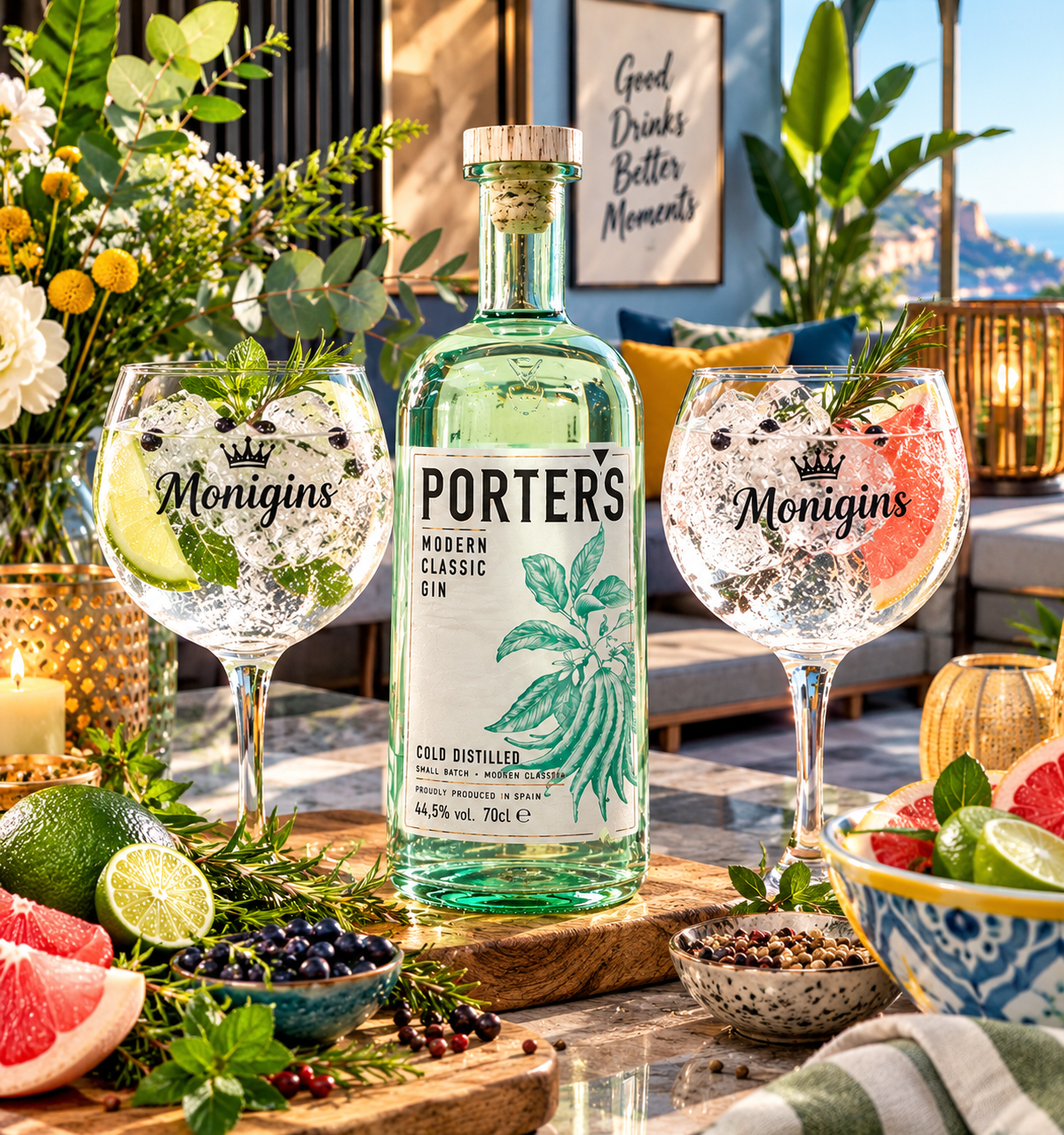 PORTERS CLASSIC GIN