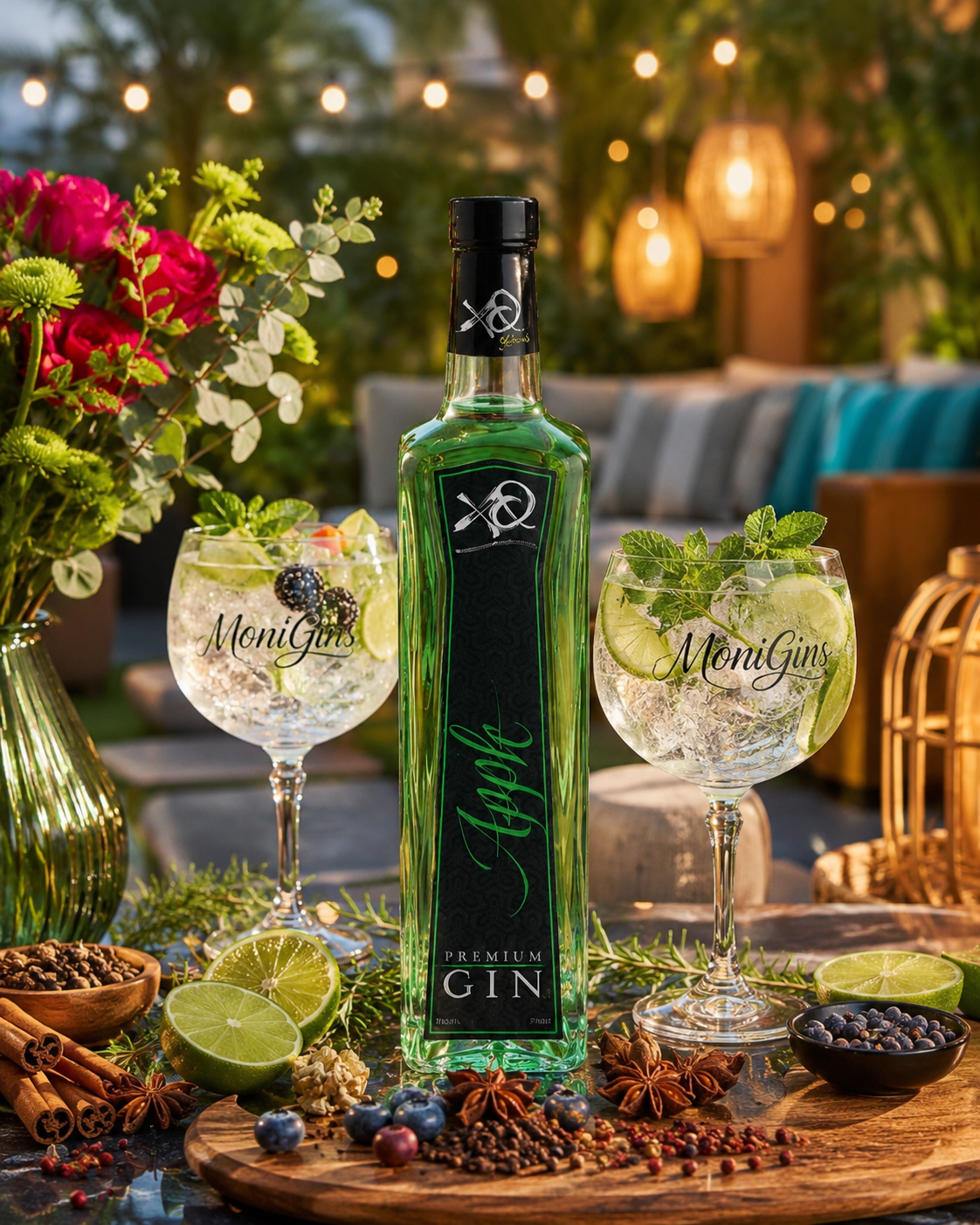 XQ APPLE GIN